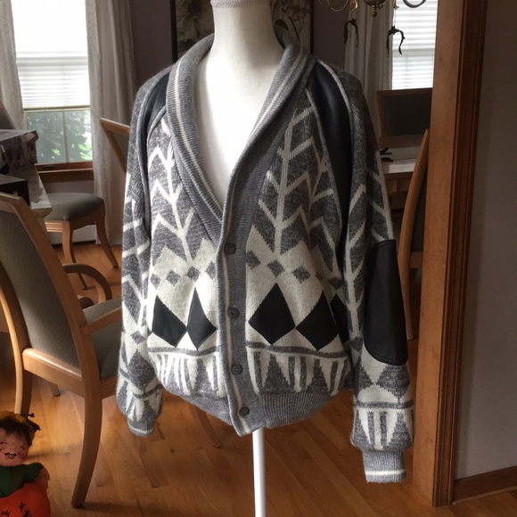 Saxony Other - Men’s Lined Cardigan Sweater